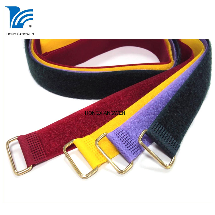 Straps with metal buckle 