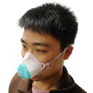 Reusable Anti Virus Fog Silicone Gas Mask Cushion Respirator