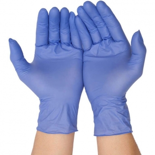 Ce Fda Certificate Powder-free Nitrile Disposable Gloves