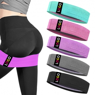 Wholesale Fitness Custom Fabric Gym Resistance Bands